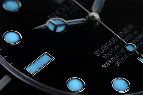 do fake rolex watches glow in the dark|how long does superluminova last.